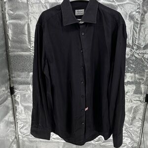 Classic Black Button Down Shirt